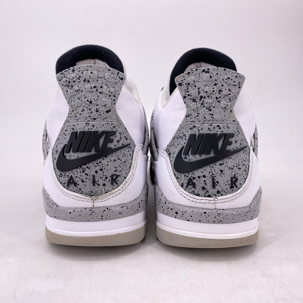 Air Jordan 4 Retro "White Cement" 2016 Used Size 8.5