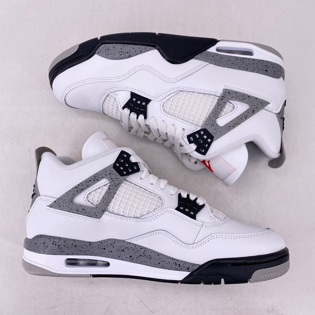 Air Jordan 4 Retro "White Cement" 2025 New Size 8.5