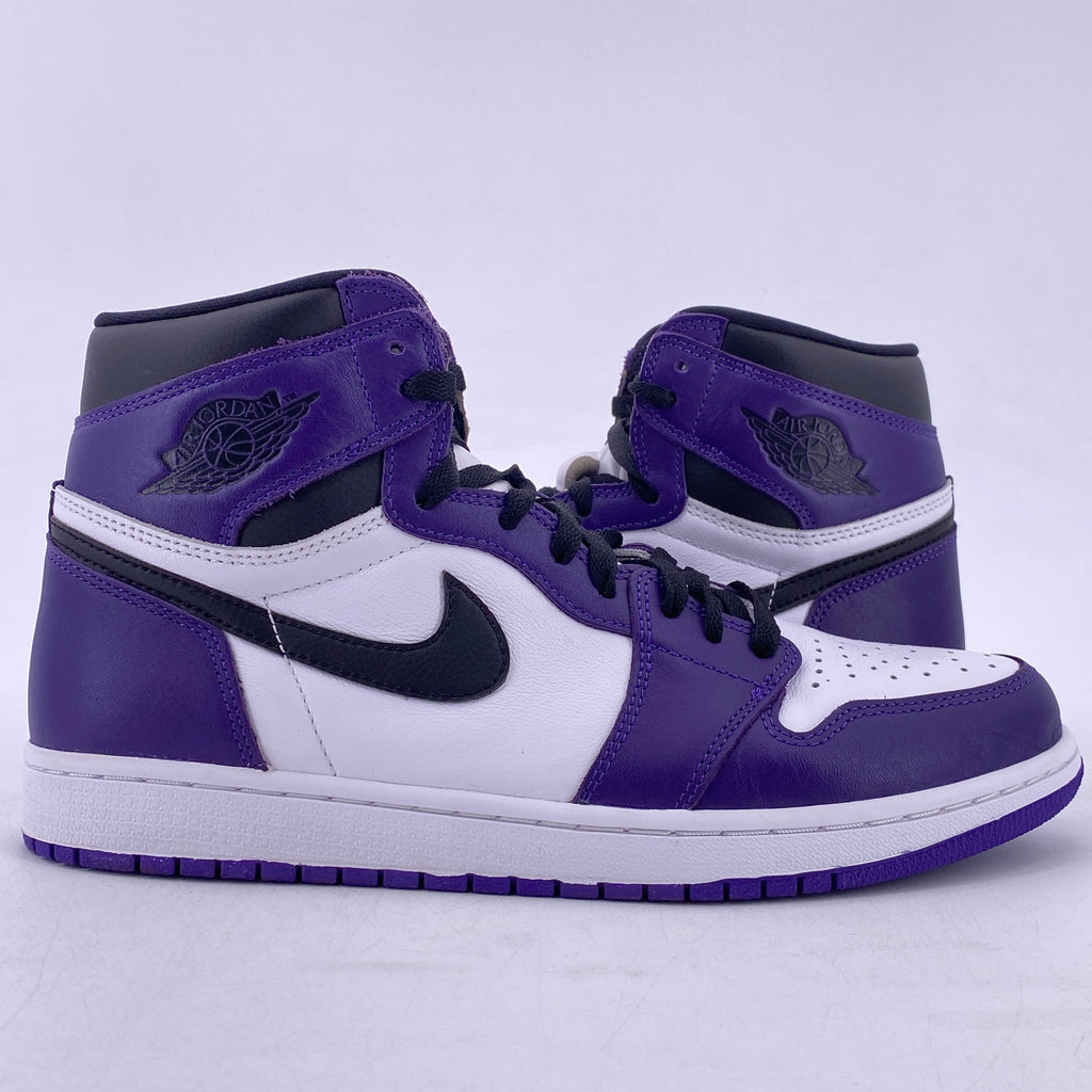 Air Jordan 1 Retro High OG "Court Purple 2.0" 2020 Used Size 10.5