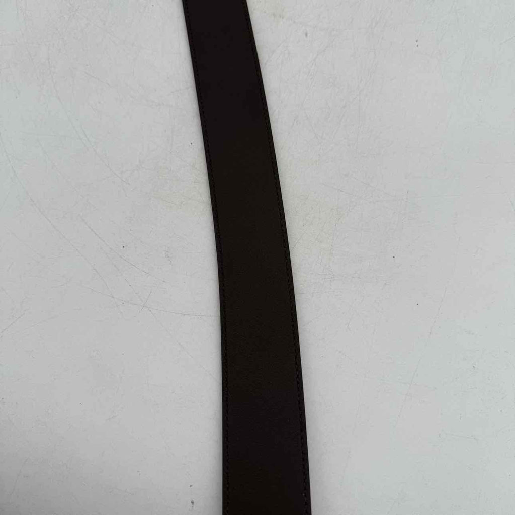 Gucci Belt "GOLD BUCKLE" Used Brown Size 38