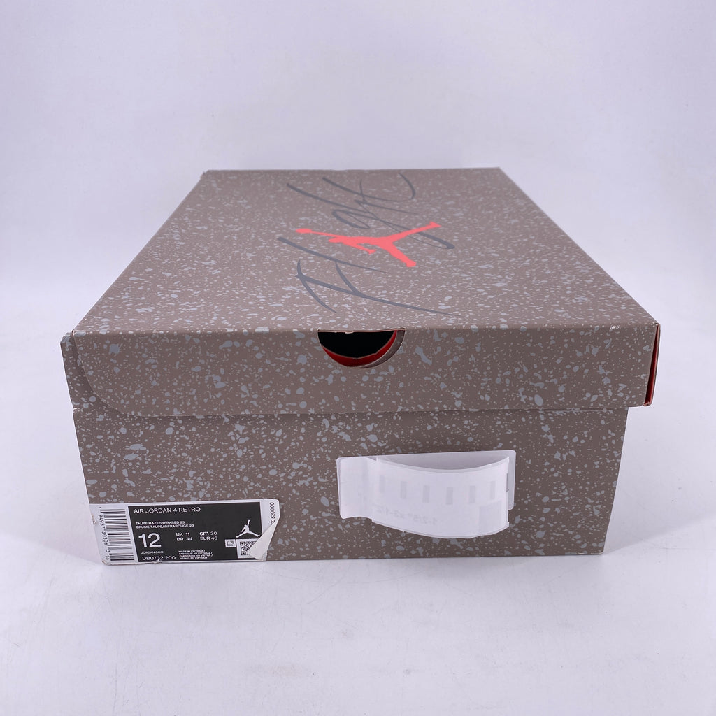 Air Jordan 4 Retro "Taupe Haze" 2021 New Size 12