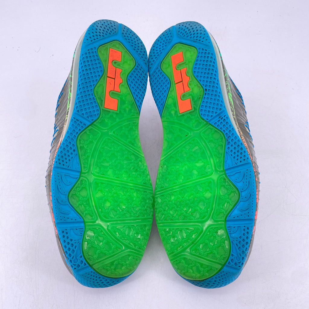 Nike Air Max Lebron X Low "Reptile" 2013 Used Size 11.5