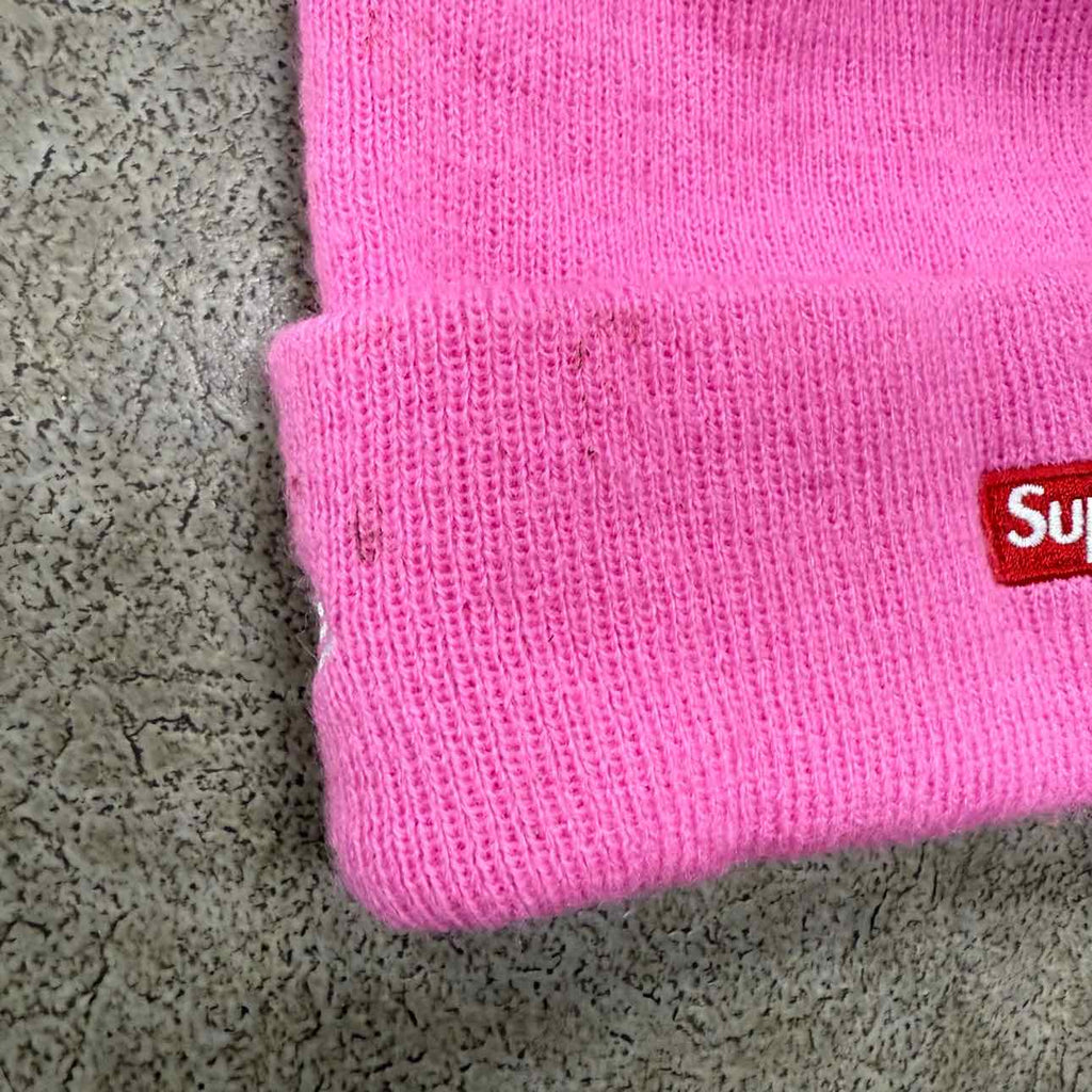 Supreme Beanie "S LOGO" 2023 Used Pink Size OS