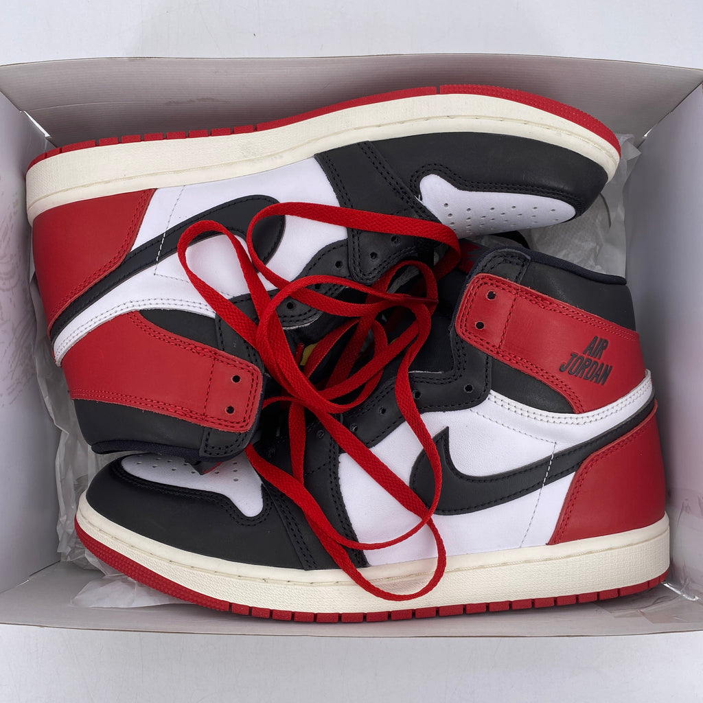 Air Jordan 1 Retro High OG "Black Toe Reimagined" 2025 New Size 10.5