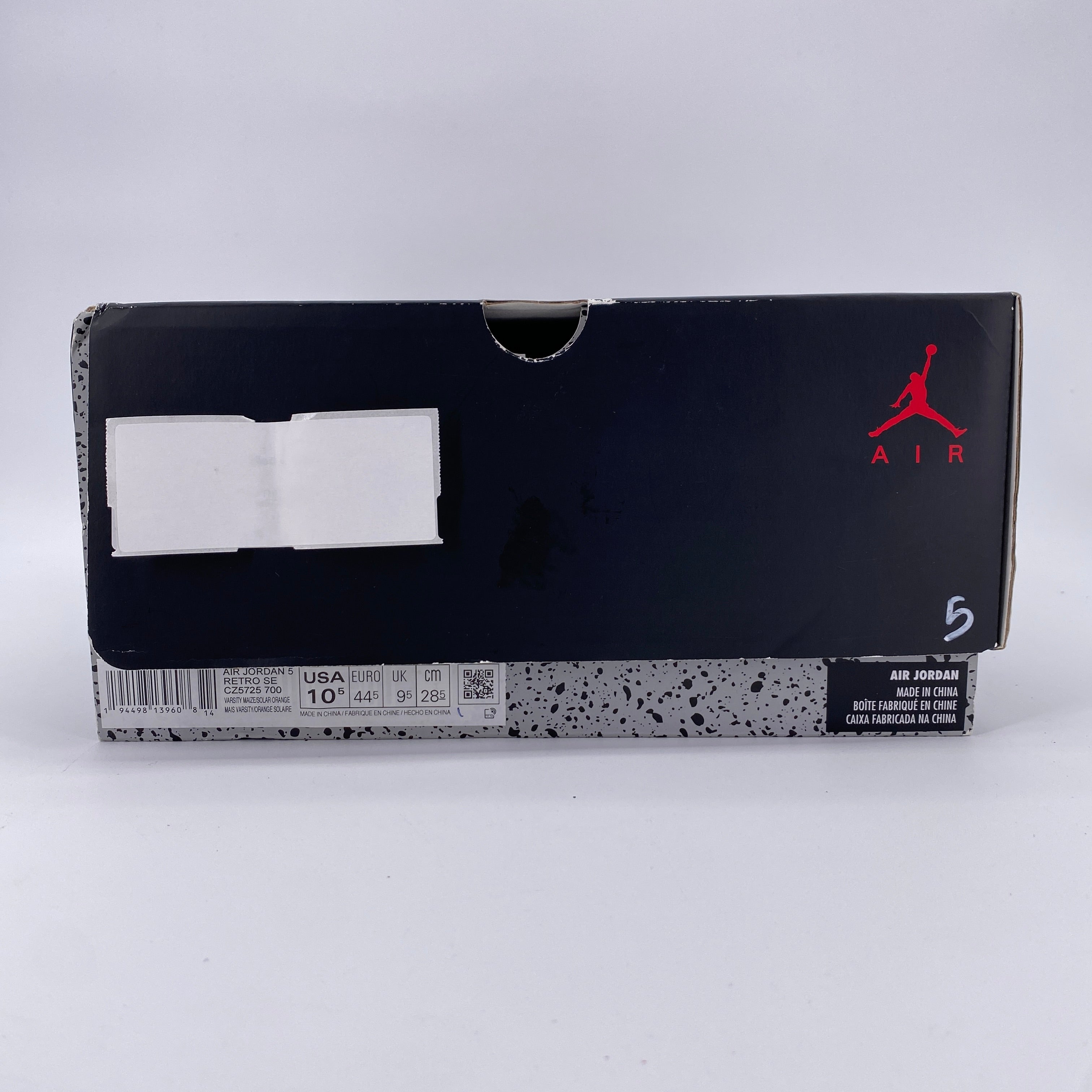 Air Jordan 5 Retro "What The" 2020 New Size 10.5