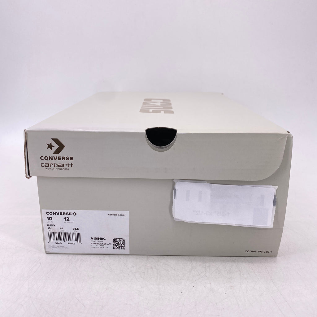 Converse All Star HI Pro "Carhartt Wip Dark Earth" 2024 New Size 10