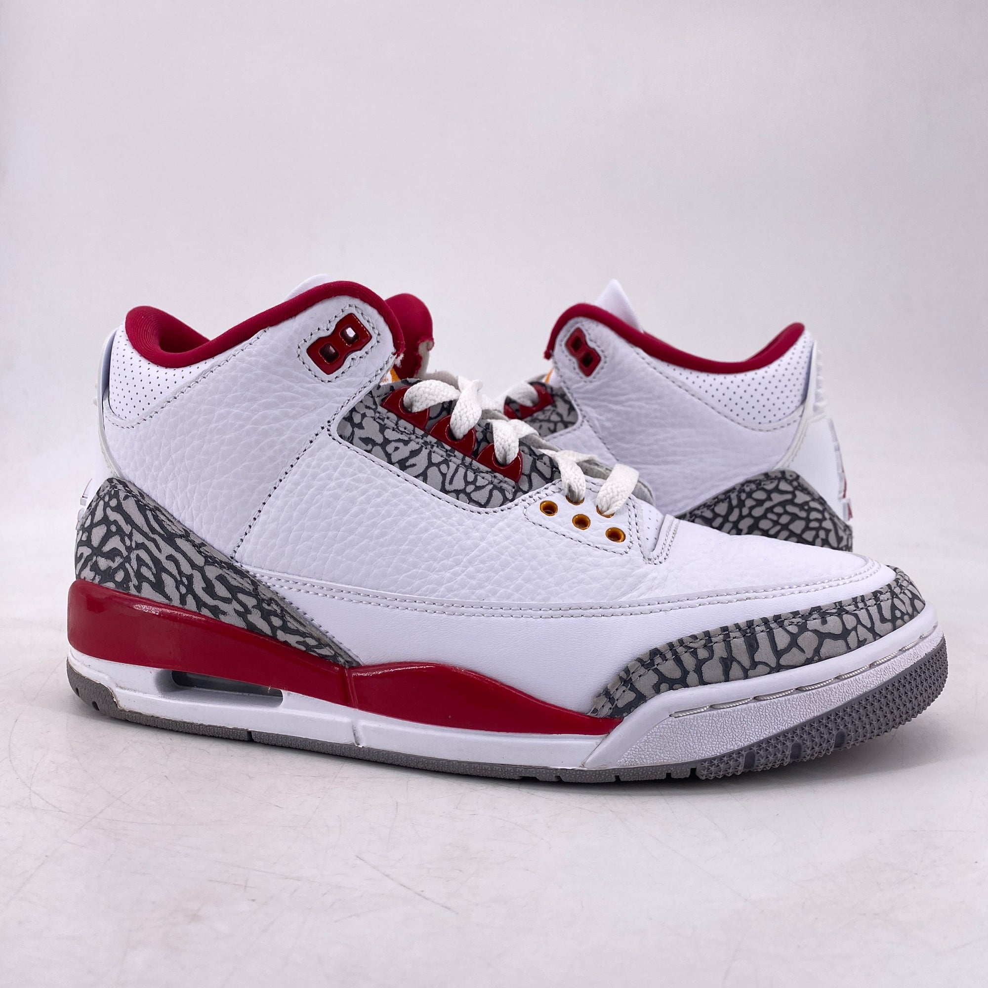 Air Jordan 3 Retro &quot;Cardinal Red&quot; 2022 Used Size 8