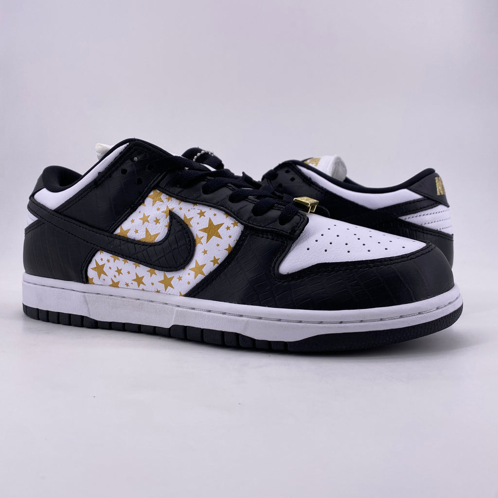 Nike SB Dunk Low OG QS "Supreme Black" 2021 New Size 9.5
