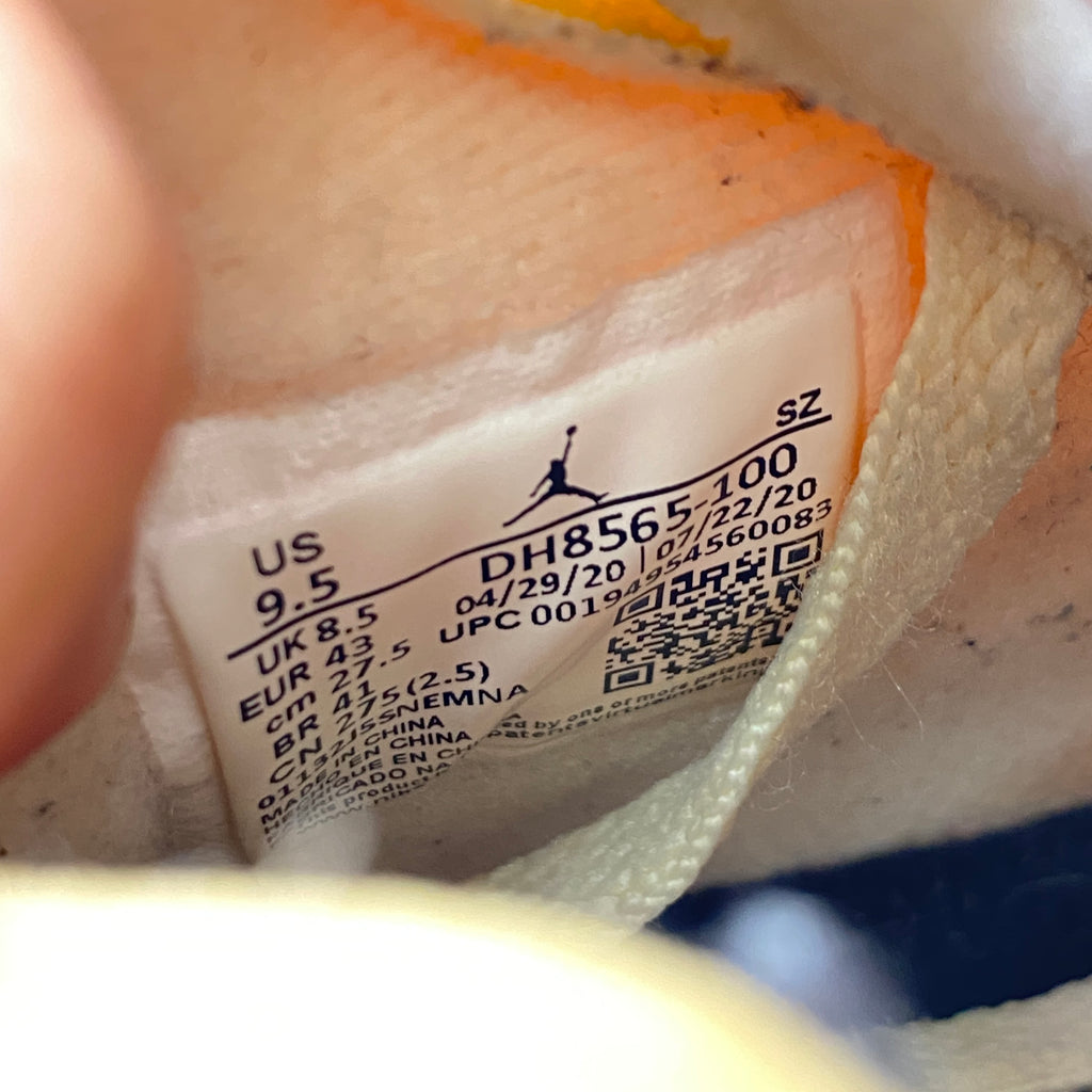 Air Jordan 5 Retro "Ow Sail" 2020 Used Size 9.5