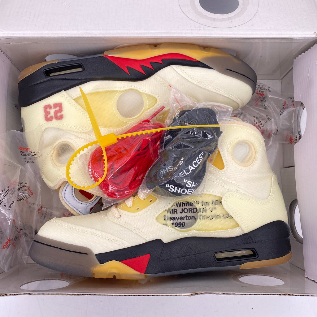 Air Jordan 5 Retro "Ow Sail" 2020 New Size 7