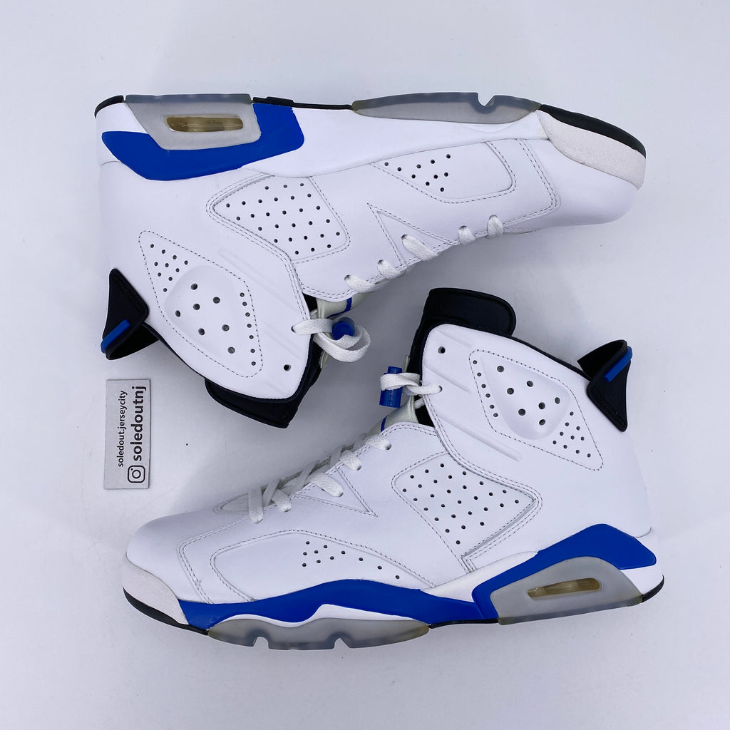 Air Jordan 6 Retro "Sport Blue" 2014 New Size 11.5