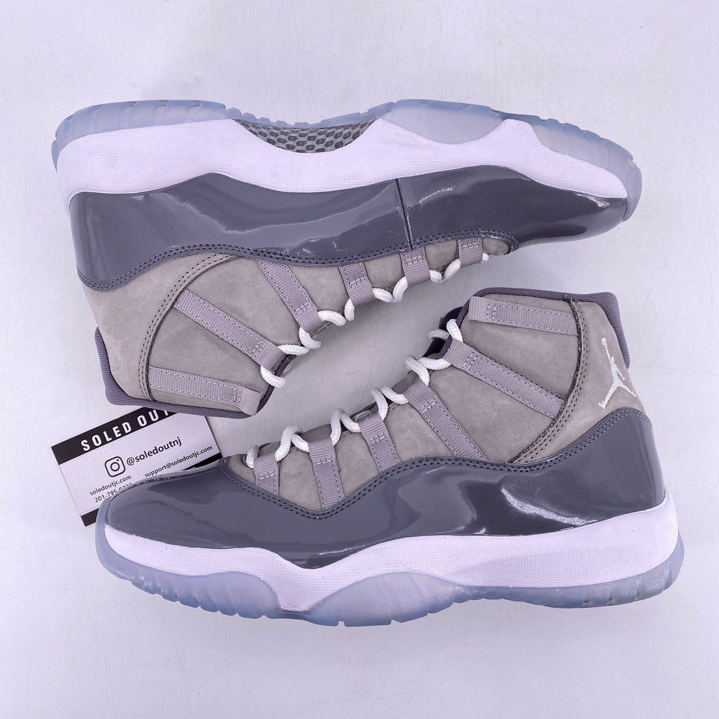 Air Jordan 11 Retro "Cool Grey" 2021 New Size 10