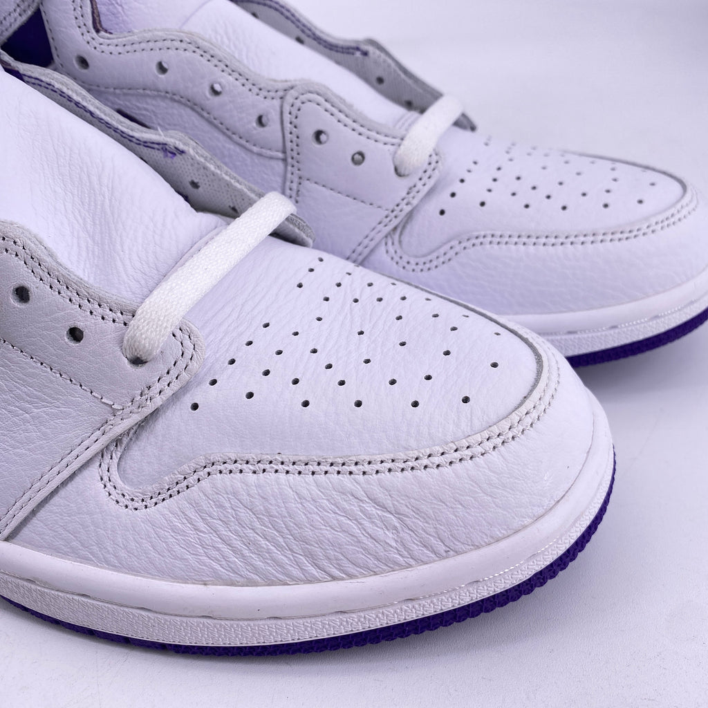 Air Jordan (W) 1 Retro High OG "Court Purple" 2021 New Size 12W