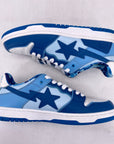 Bape Sk8 Sta "Abc Camo Blue" 2022 Used Size 8.5