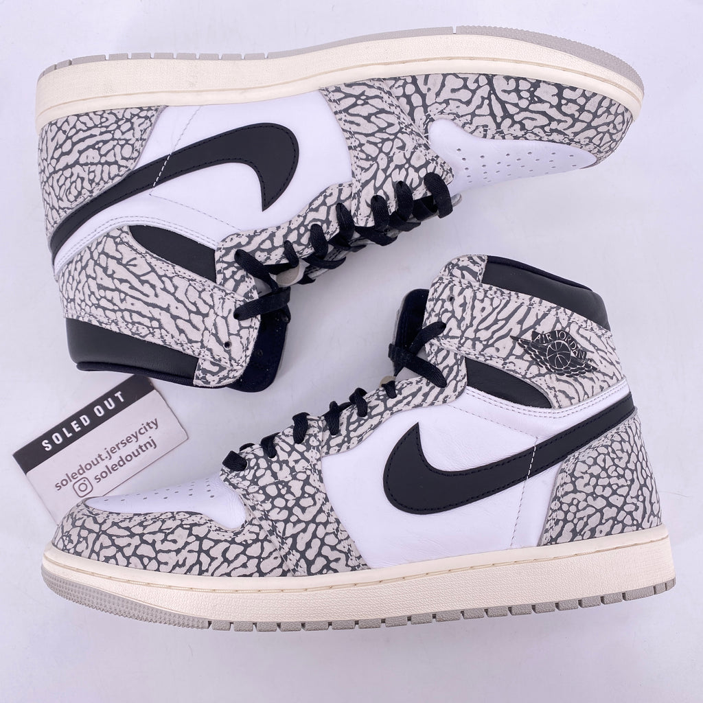 Air Jordan 1 Retro High OG "White Cement" 2023 Used Size 13