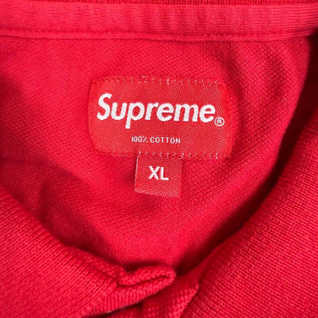 Supreme Long Sleeve "CORNER ARC" Red New Size XL
