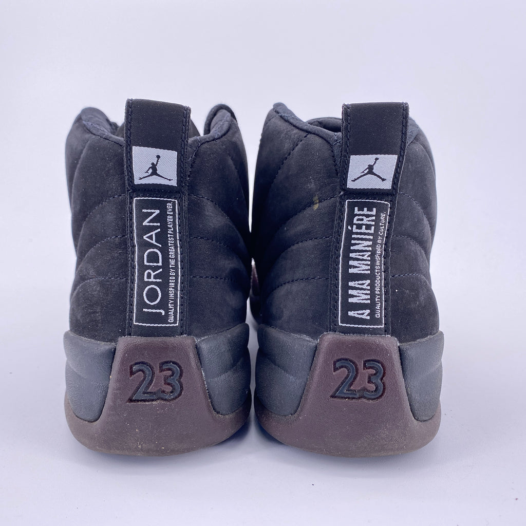 Air Jordan (W) 12 Retro "A Ma Maniere Black" 2023 Used Size 7W