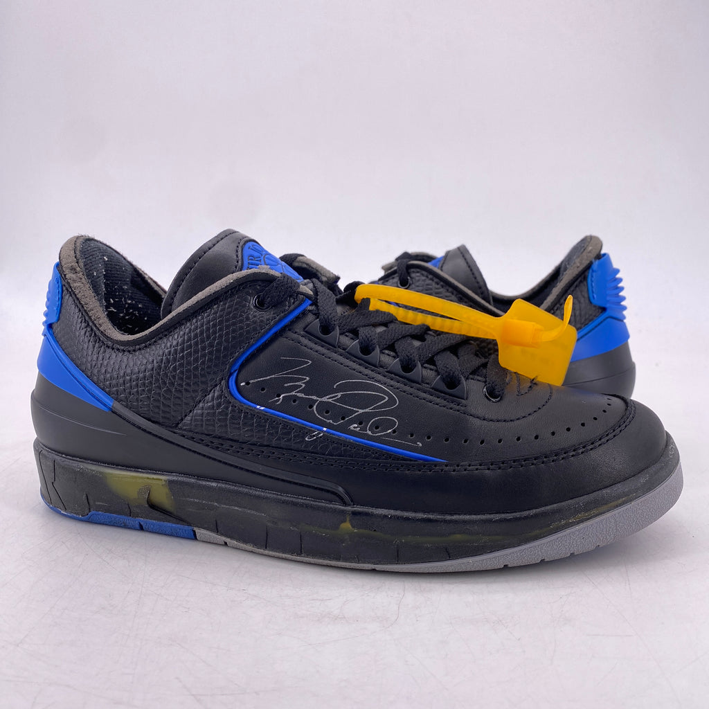Air Jordan 2 Retro Low "Ow Black Blue" 2021 Used Size 8