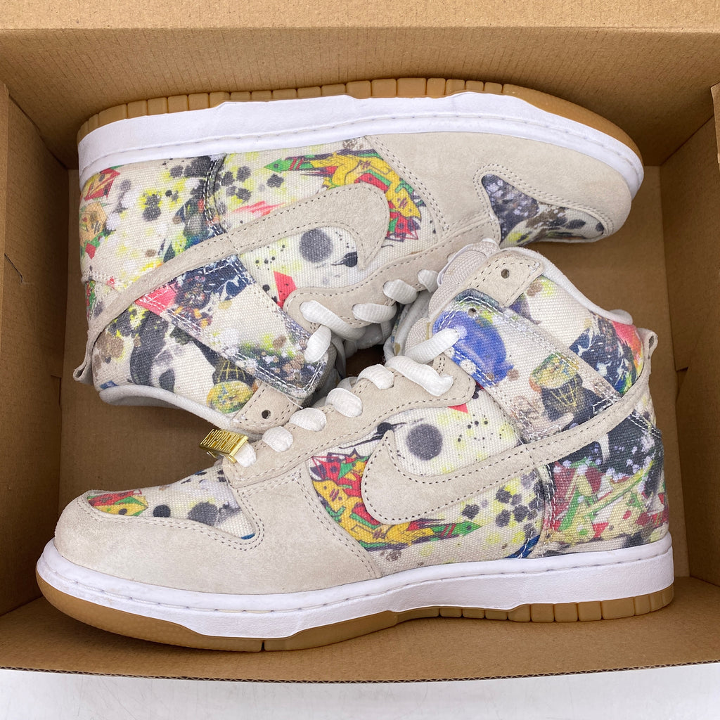 Nike SB Dunk High "Supreme Rammellzee" 2023 Used Size 7