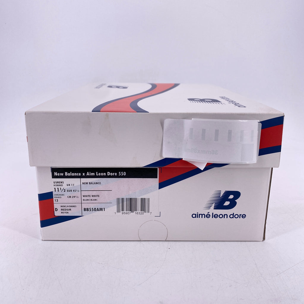 New Balance 550 / ALD "White Leather" 2022 New Size 11.5