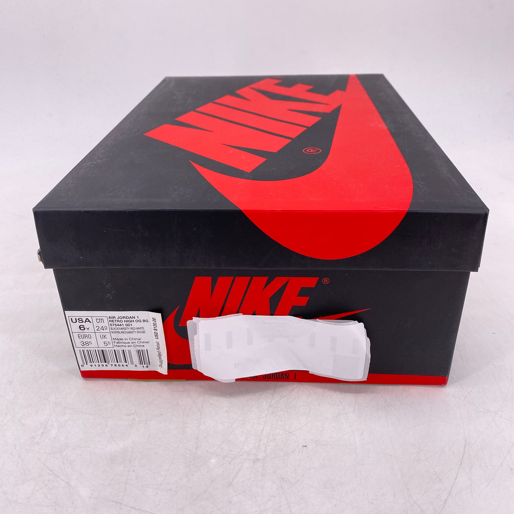 Air Jordan (GS) 1 Retro High OG "Banned" 2016 New Size 6Y