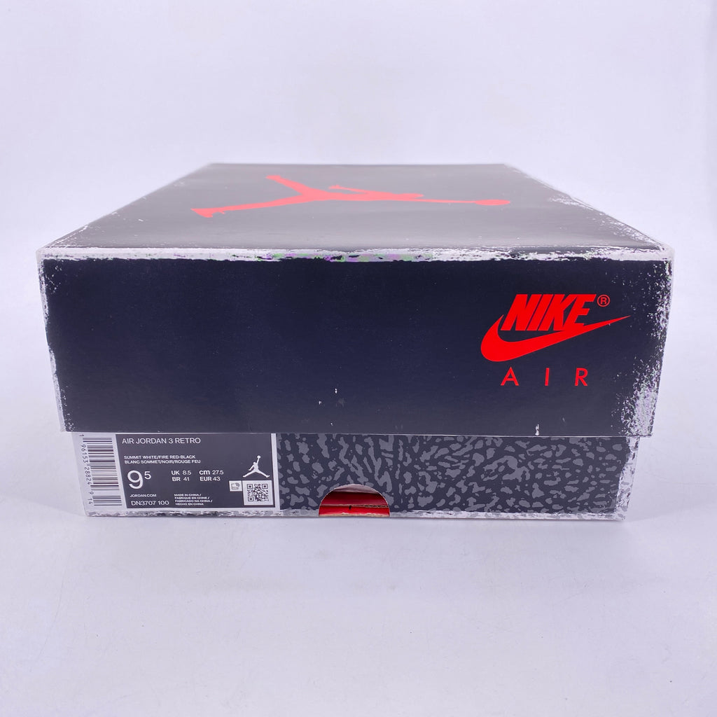 Air Jordan 3 Retro "White Cement Reimagined" 2023 New Size 9.5