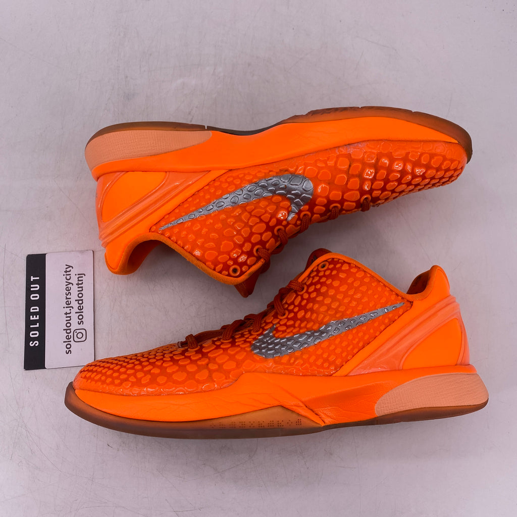 Nike (GS) Kobe 6 Protro "Total Orange" 2025 Used Size 7Y