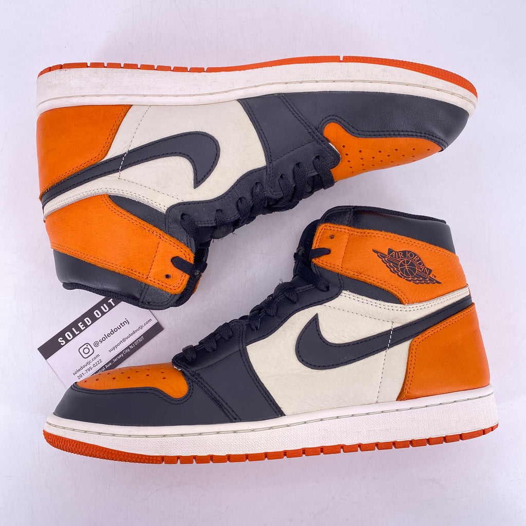 Air Jordan 1 Retro High "Shattered Backboard" 2015 Used Size 13