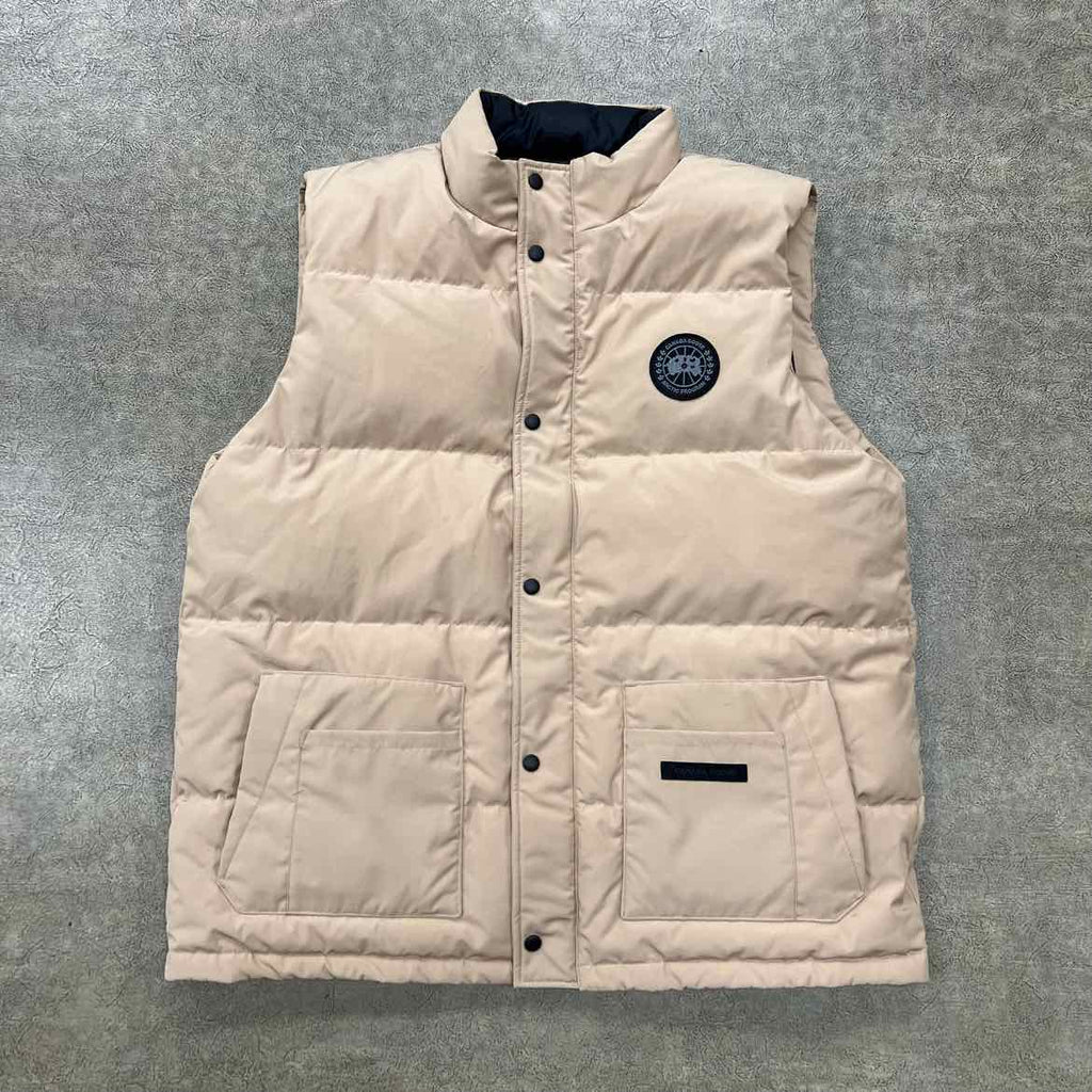 Canada Goose Vest Khaki Used Size 2XL