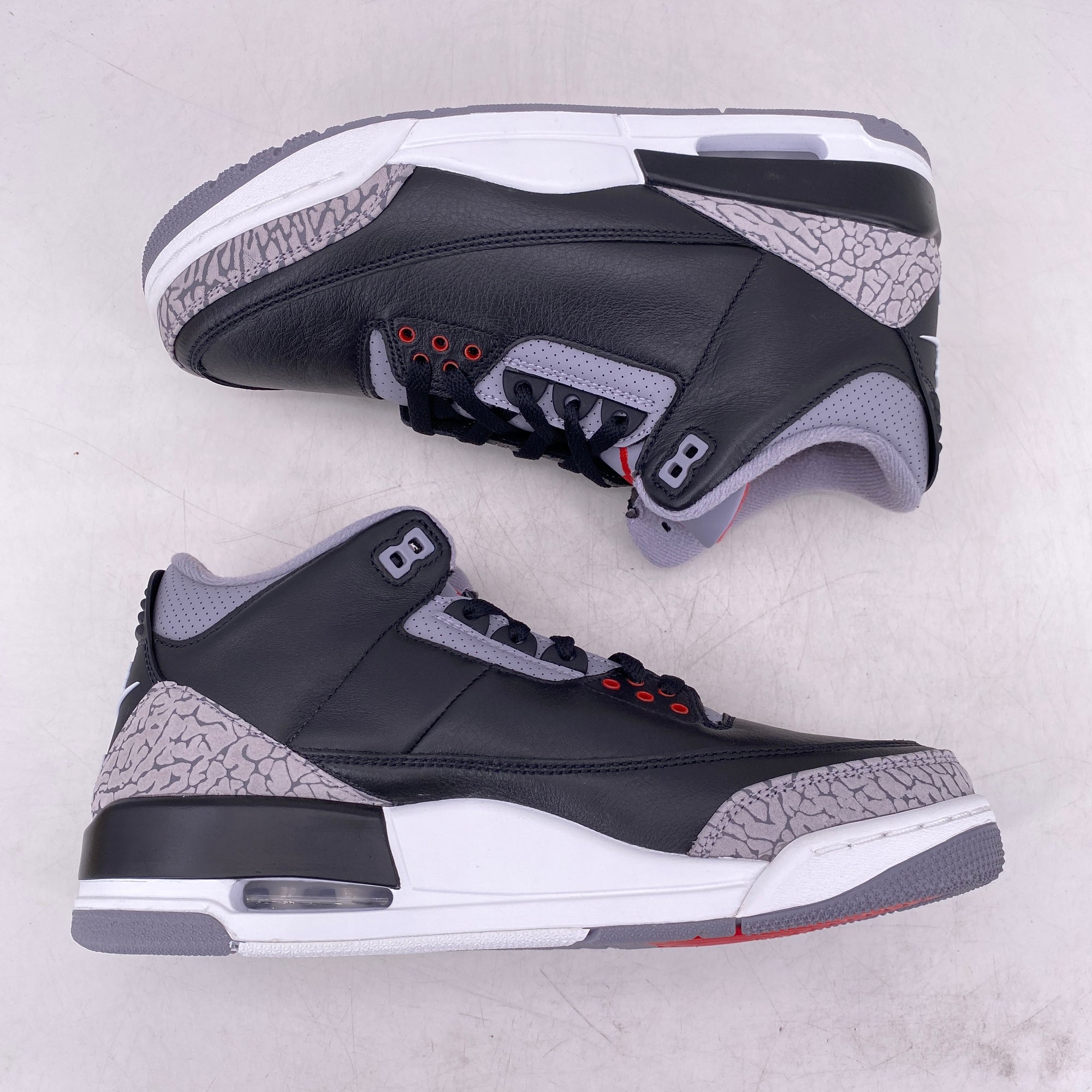 Air Jordan 3 Retro &quot;Black Cement&quot; 2024 New Size 9