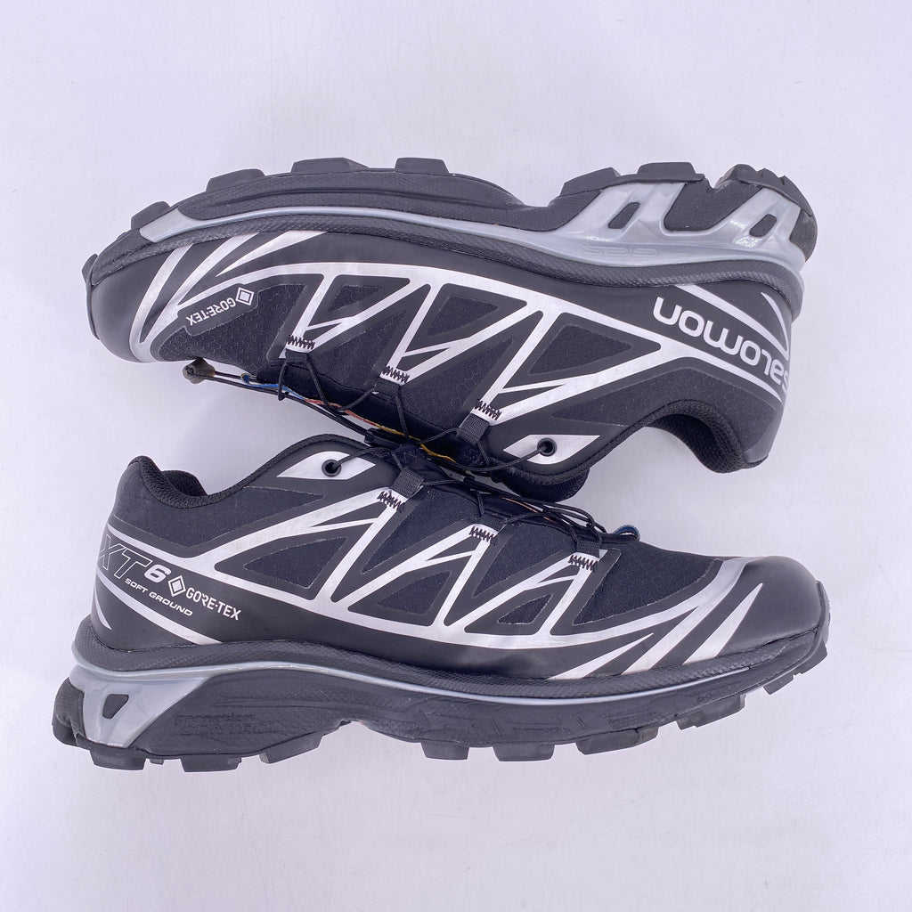 Salomon XT-6 "Black Silver" 2024 Used Size 8