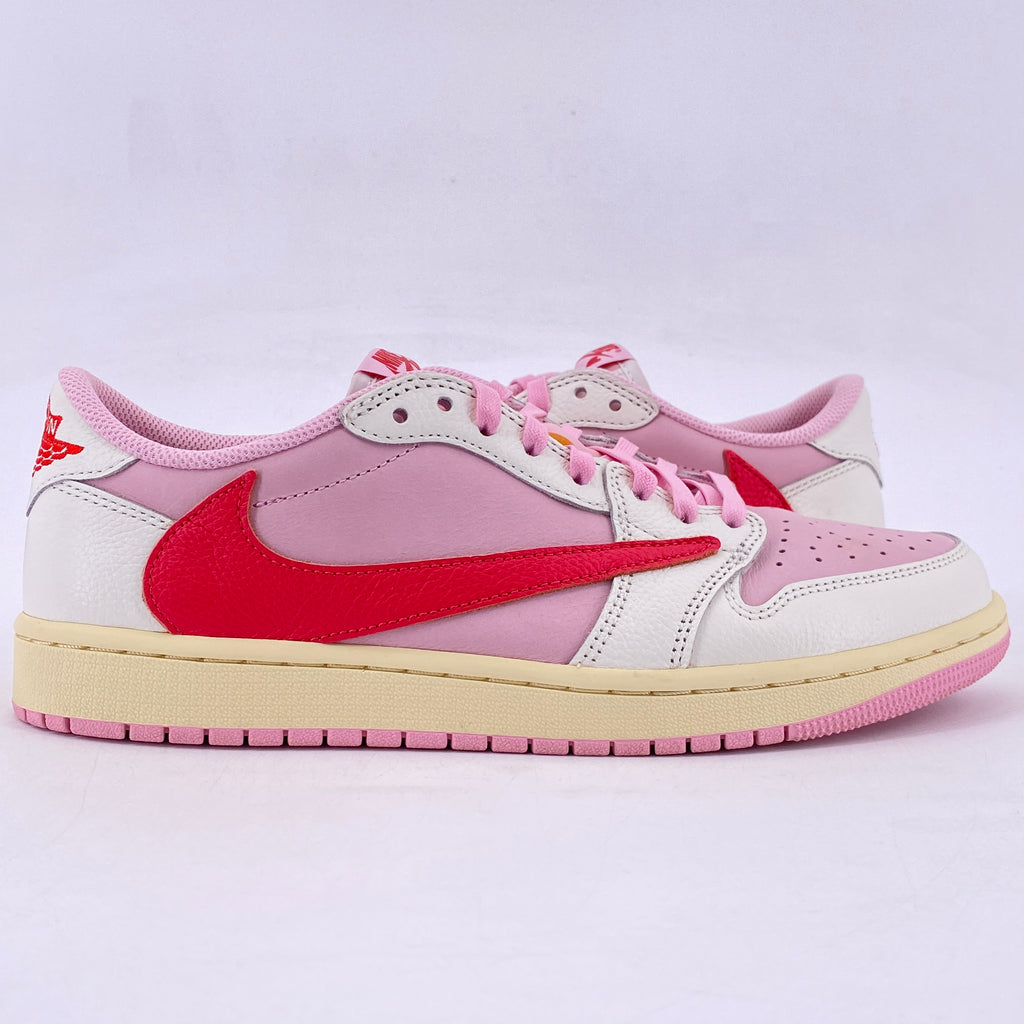 Air Jordan 1 Low OG SP "Travis Scott Sail Tropical Pink" 2026 Used Size 9.5