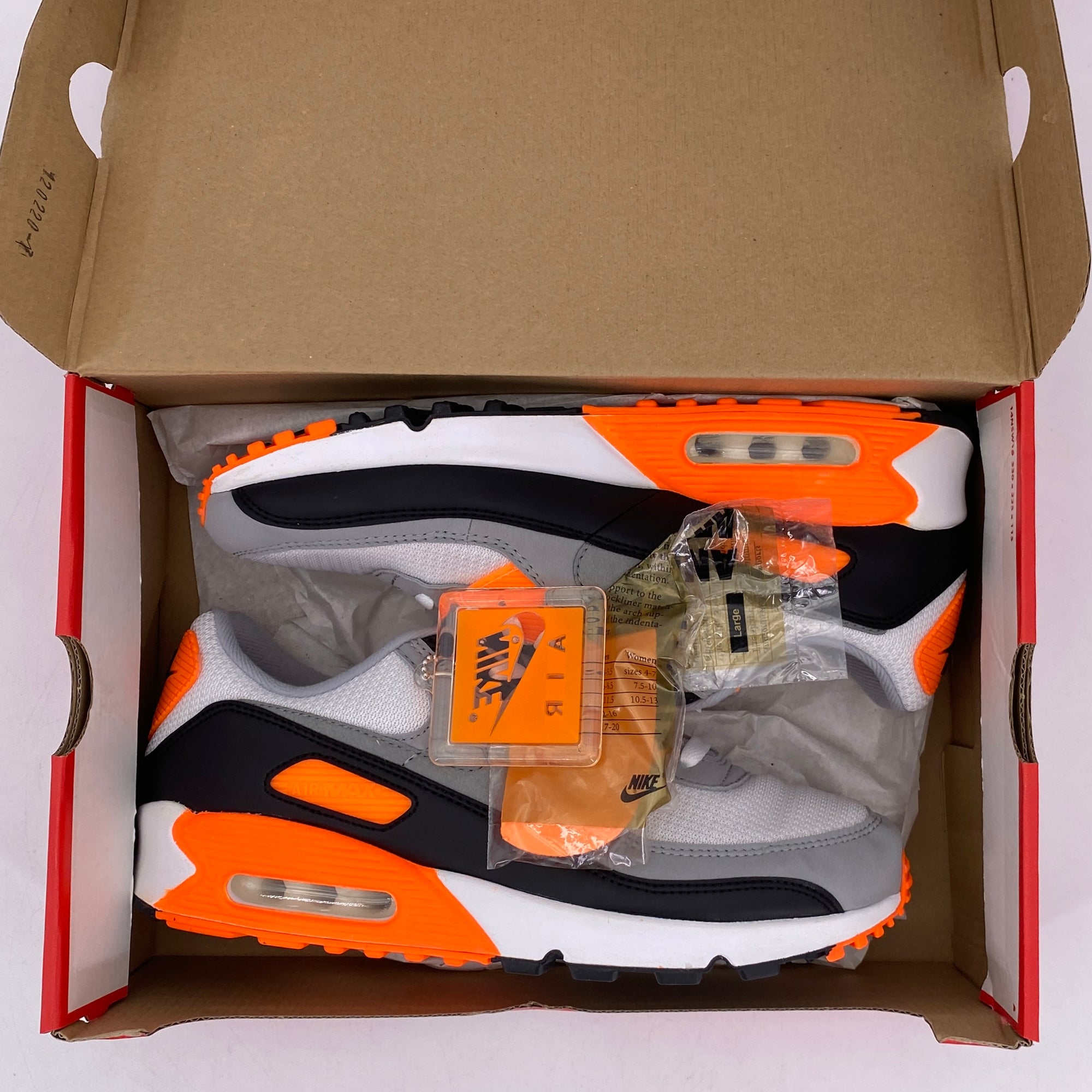 Nike Air Max 90 &quot;Total Orange&quot; 2020 New Size 10.5