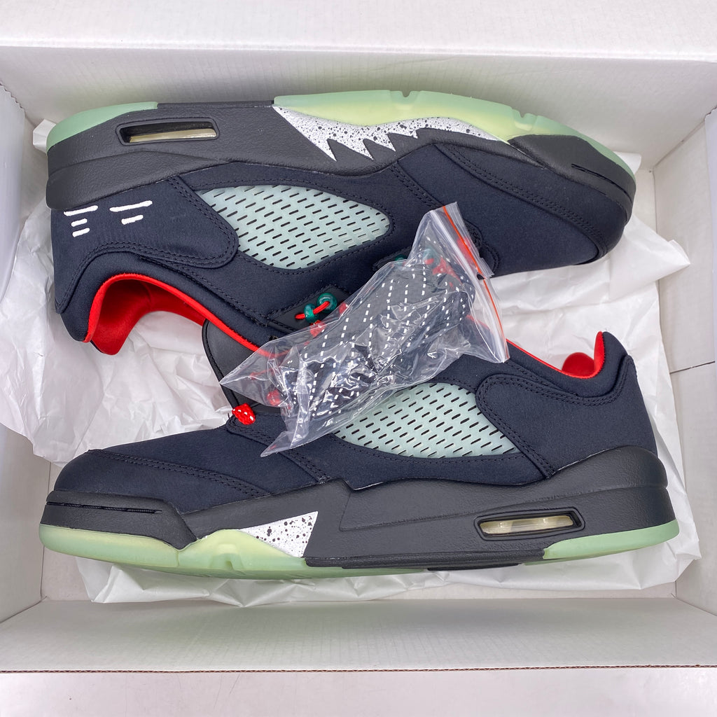 Air Jordan 5 Retro Low "Clot Jade" 2022 Used Size 9.5