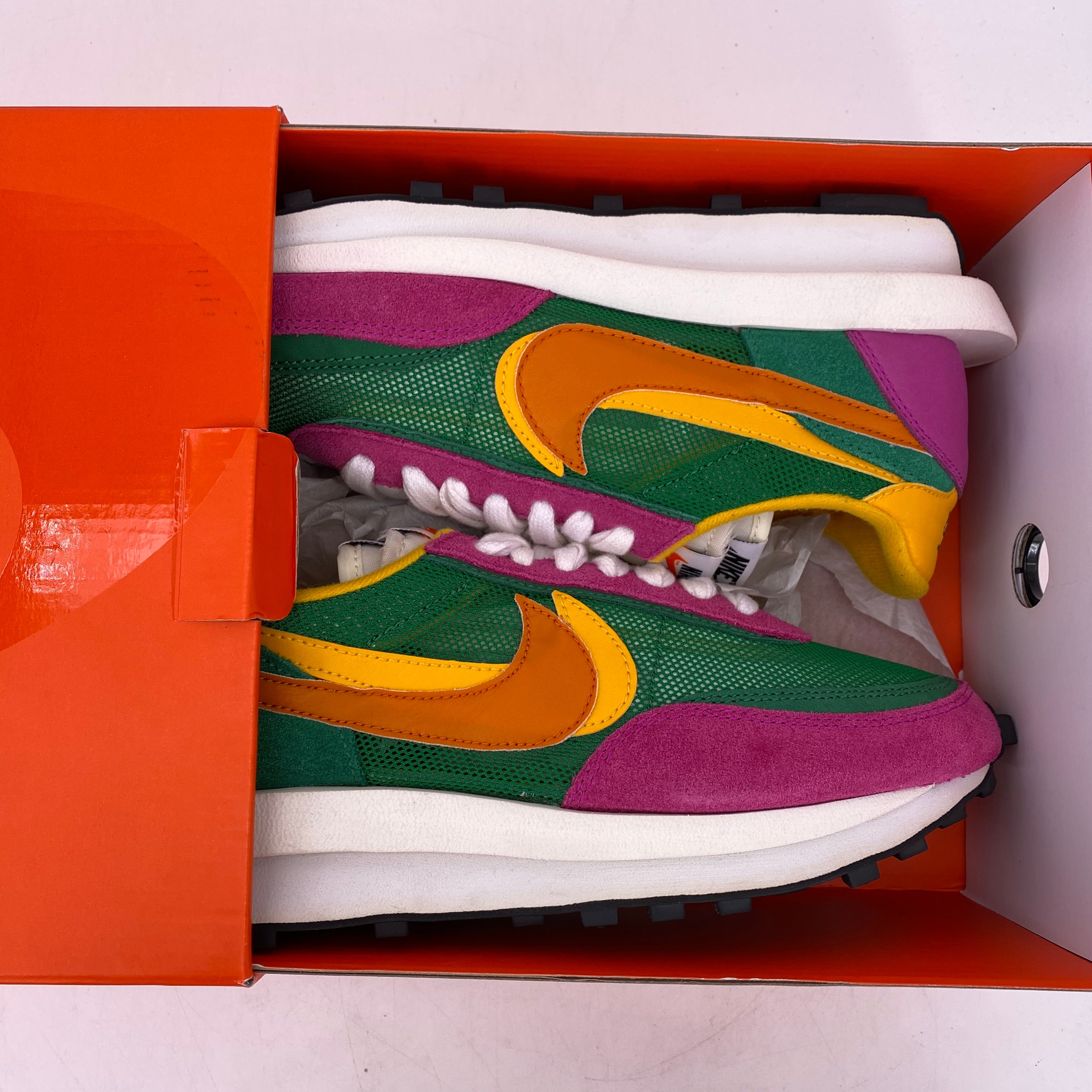 Nike LD WAFFLE / Sacai &quot;Pine Green&quot; 2019 Used Size 8.5