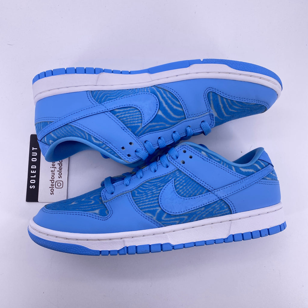 Nike Dunk Low "Topography University Blue" 2023 Used Size 9.5