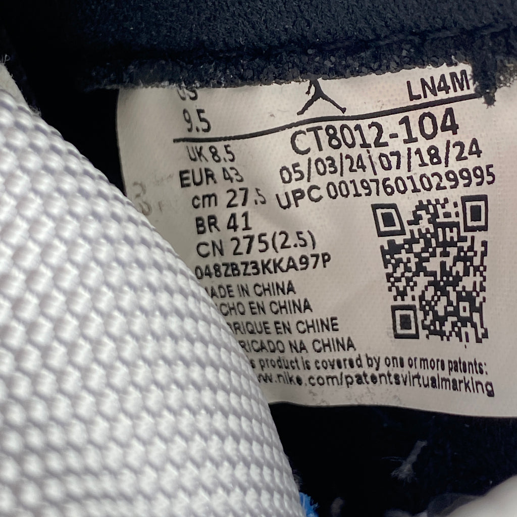 Air Jordan 11 Retro "Legend Blue" 2024 New Size 9.5