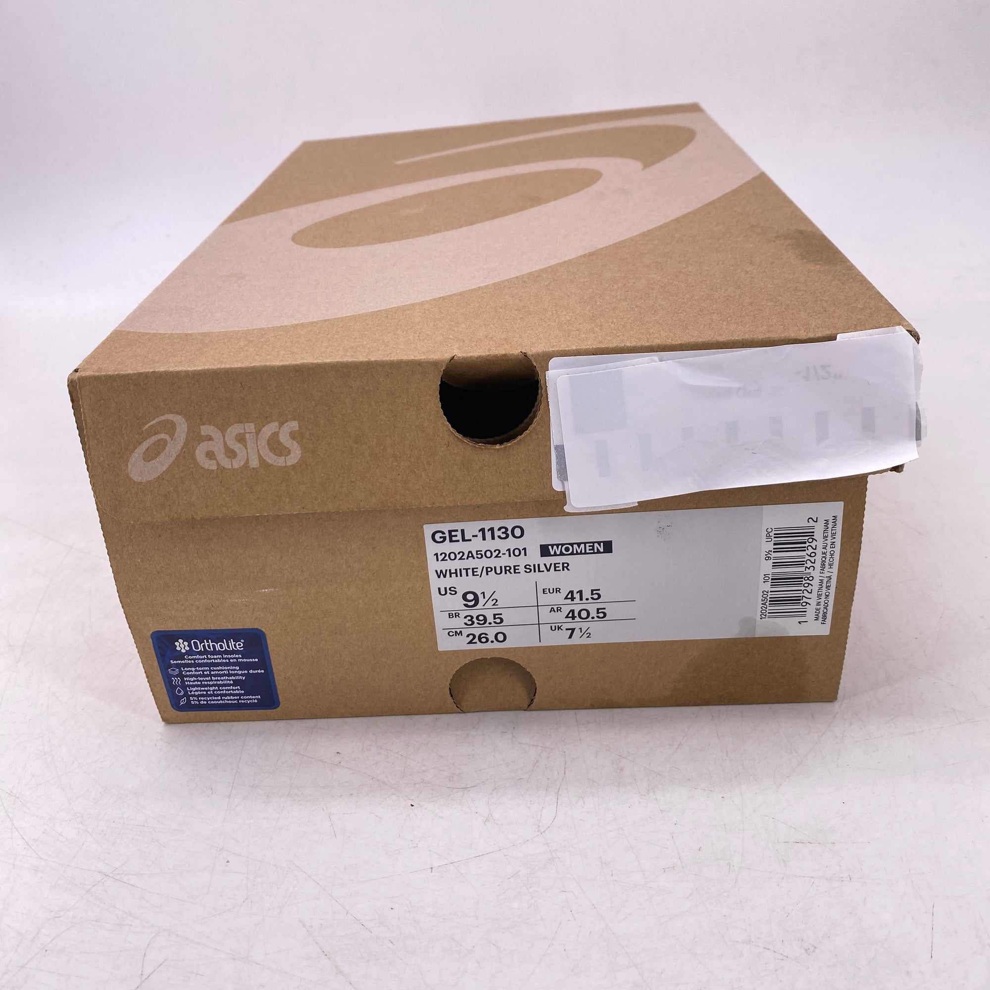 Asics (W) Gel-1130 &quot;White Pure Silver&quot; 2024 Used Size 9.5W