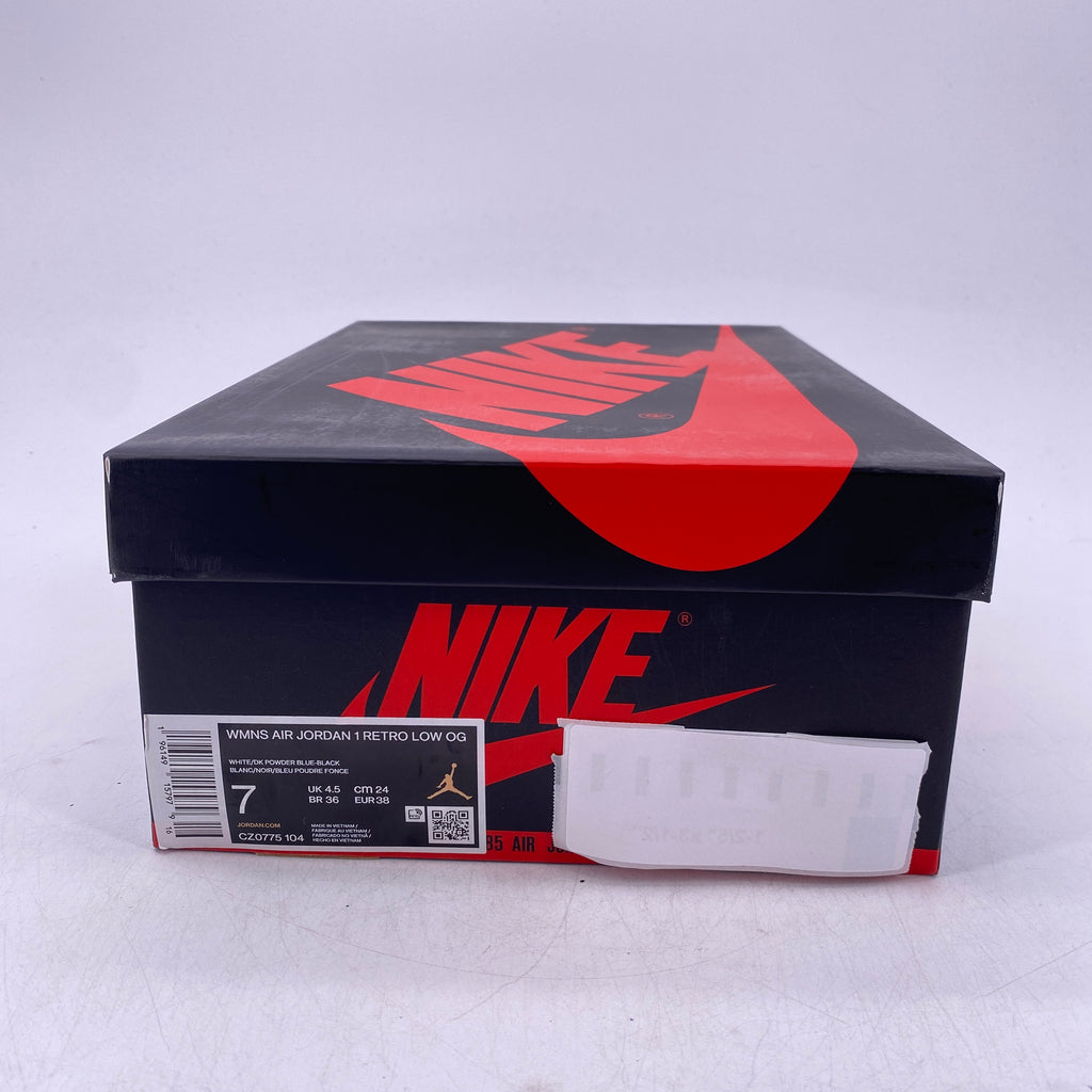 Air Jordan (W) 1 Low OG "Powder Blue" 2022 Used Size 7W