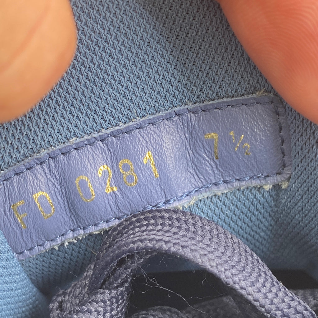 Louis Vuitton Trainer "Nigo Denim" 2021 Used Size 7.5LV