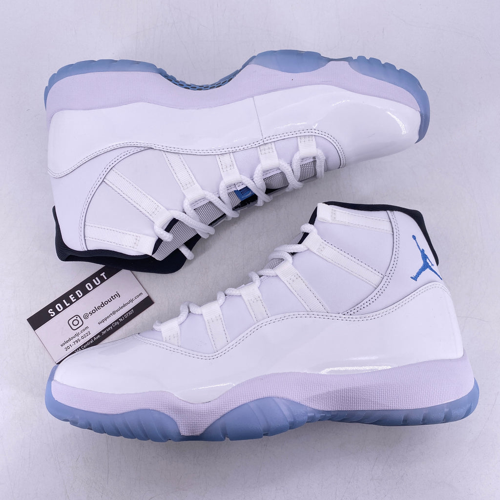 Air Jordan 11 Retro "Legend Blue" 2024 New Size 9.5
