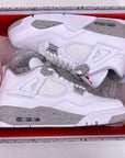 Air Jordan 4 Retro "White Oreo" 2021 New Size 10