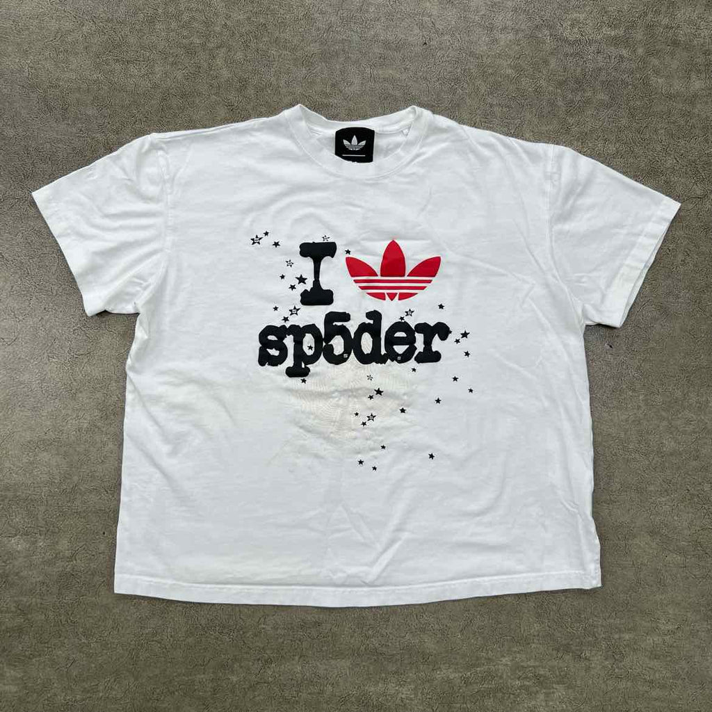 Adidas "ADI X SP5DER" White Used Size XL