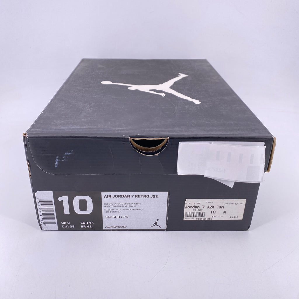 Air Jordan 7 Retro "J2K Filbert" 2012 New Size 10