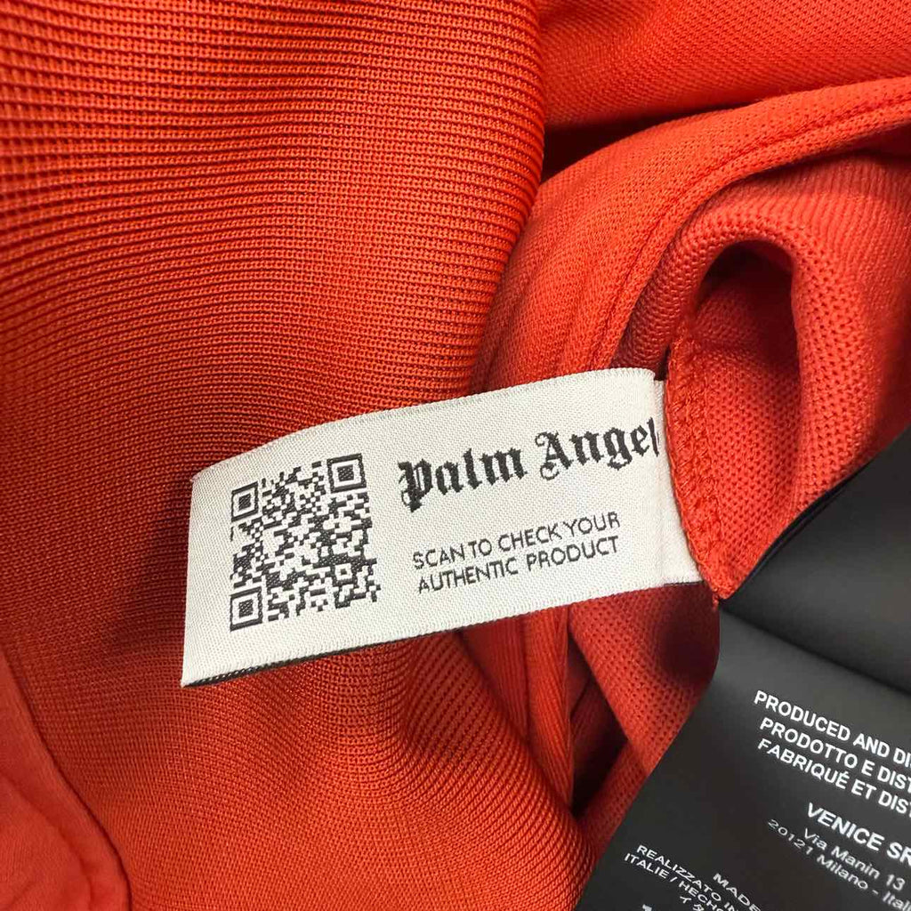 Palm Angels Track Jacket "LOGO" Burnt Orange Used Size L
