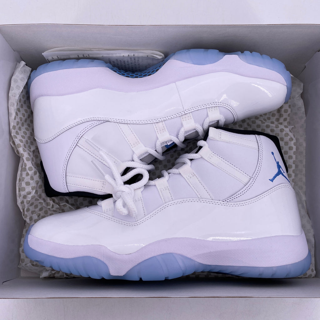Air Jordan 11 Retro "Legend Blue" 2024 New Size 9.5