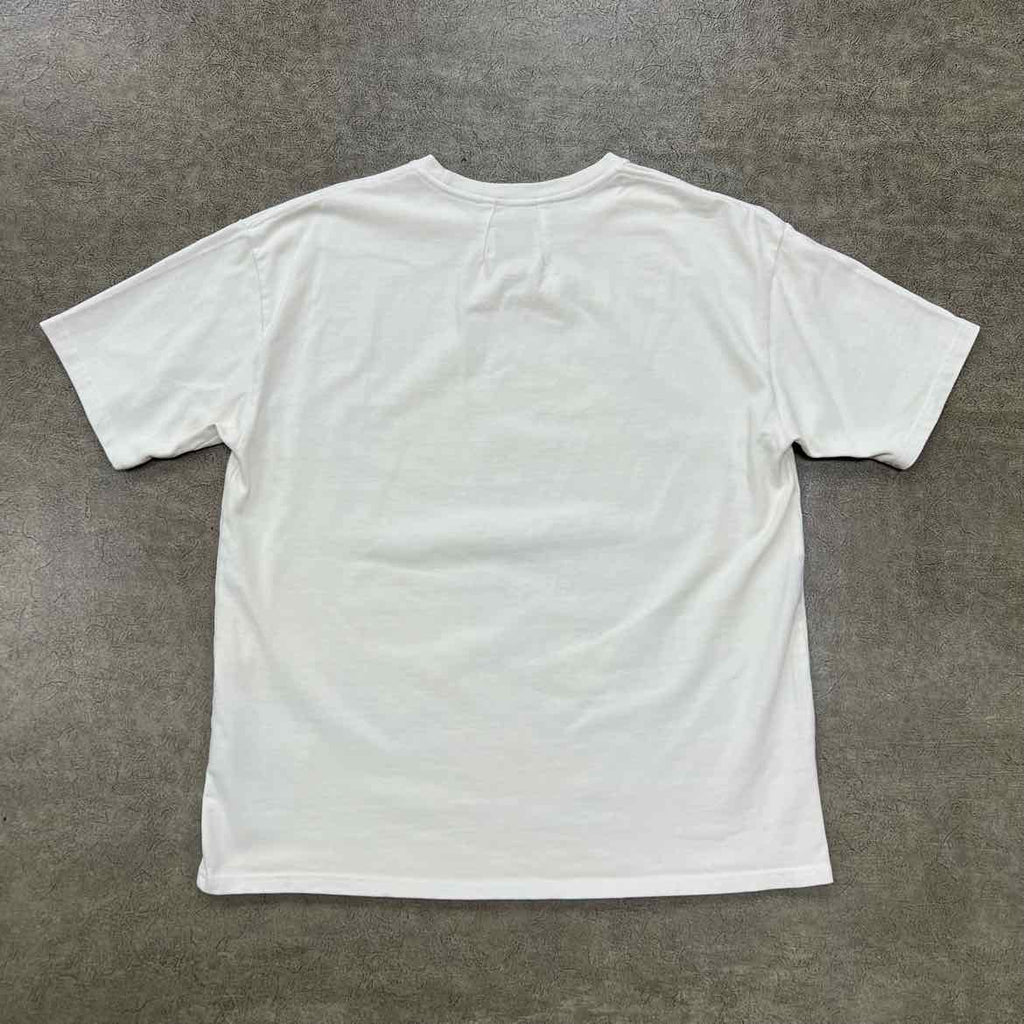 Rhude T-Shirt "SARDINES" Cream Used Size S