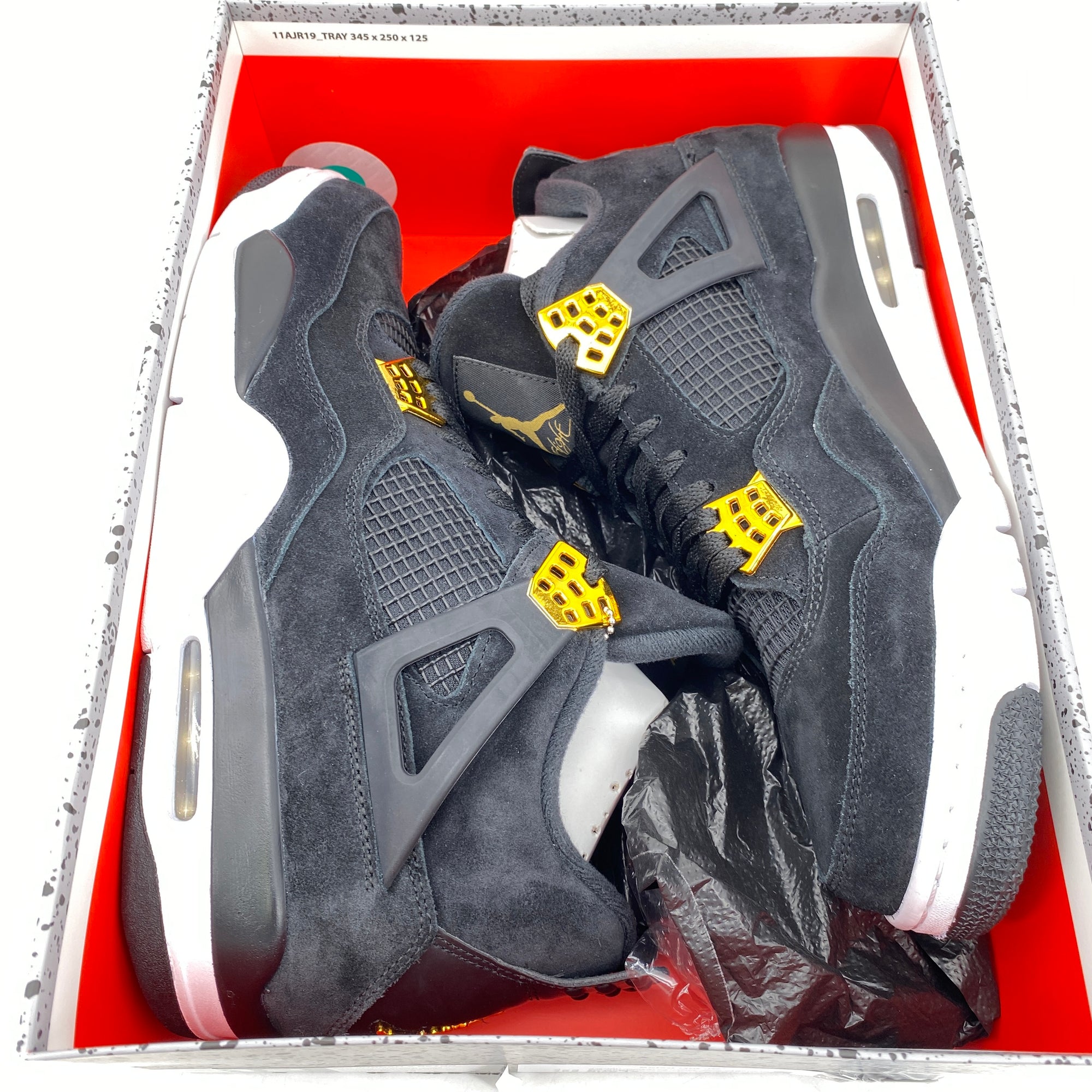 Air Jordan 4 Retro &quot;Royalty&quot; 2017 New Size 12