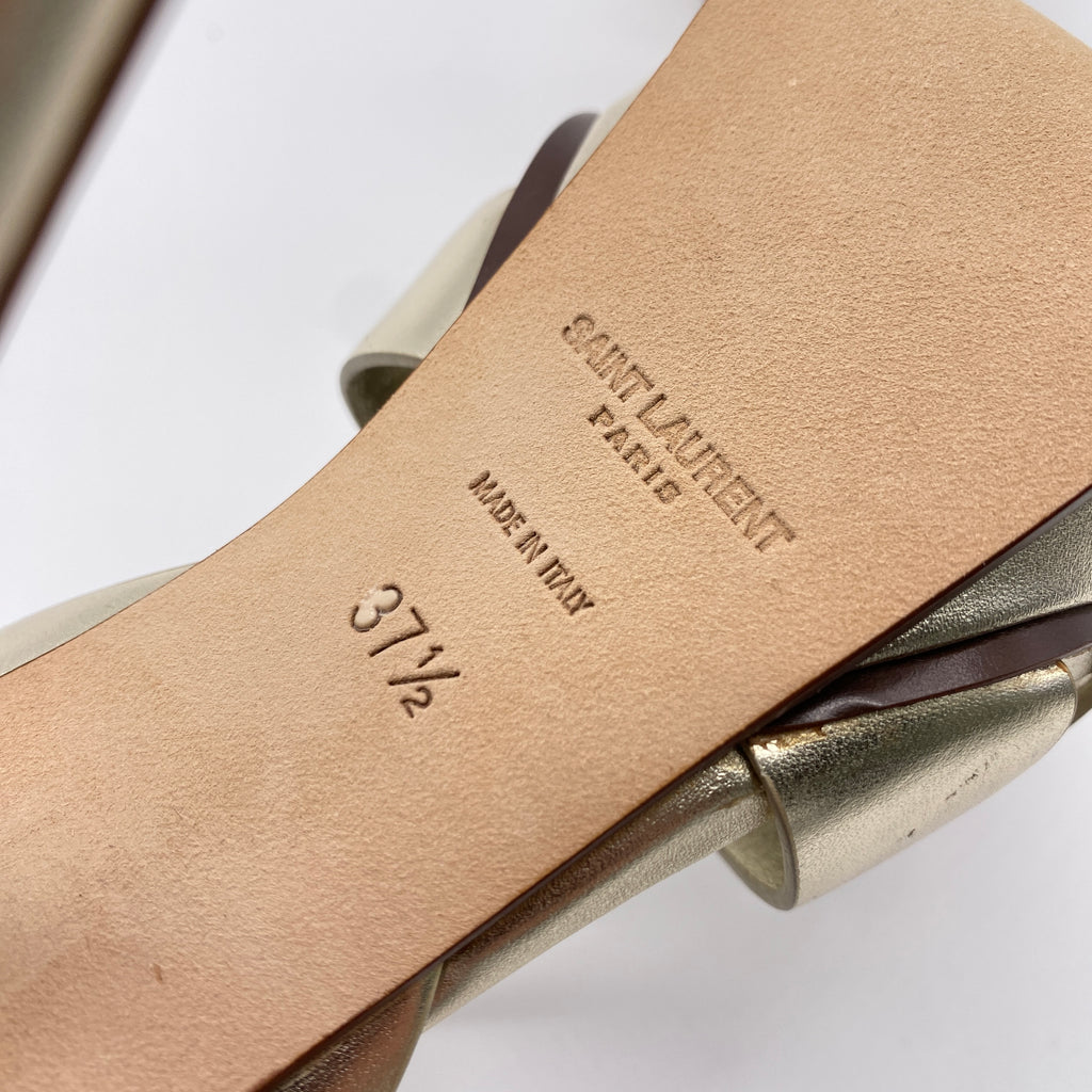 Saint Laurent Tribute "105 Ysl Heels"  New Size 37.5