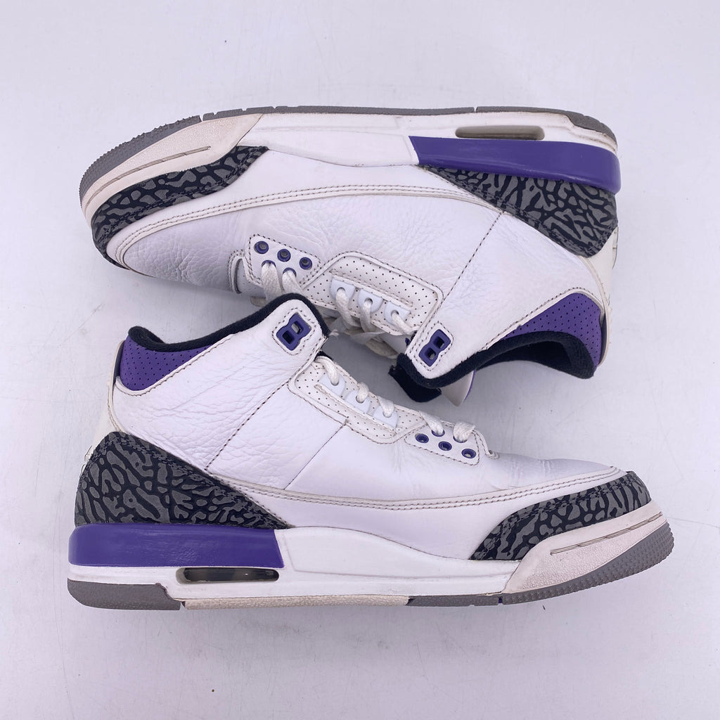 Air Jordan (GS) 3 Retro "Dark Iris" 2022 Used Size 7Y